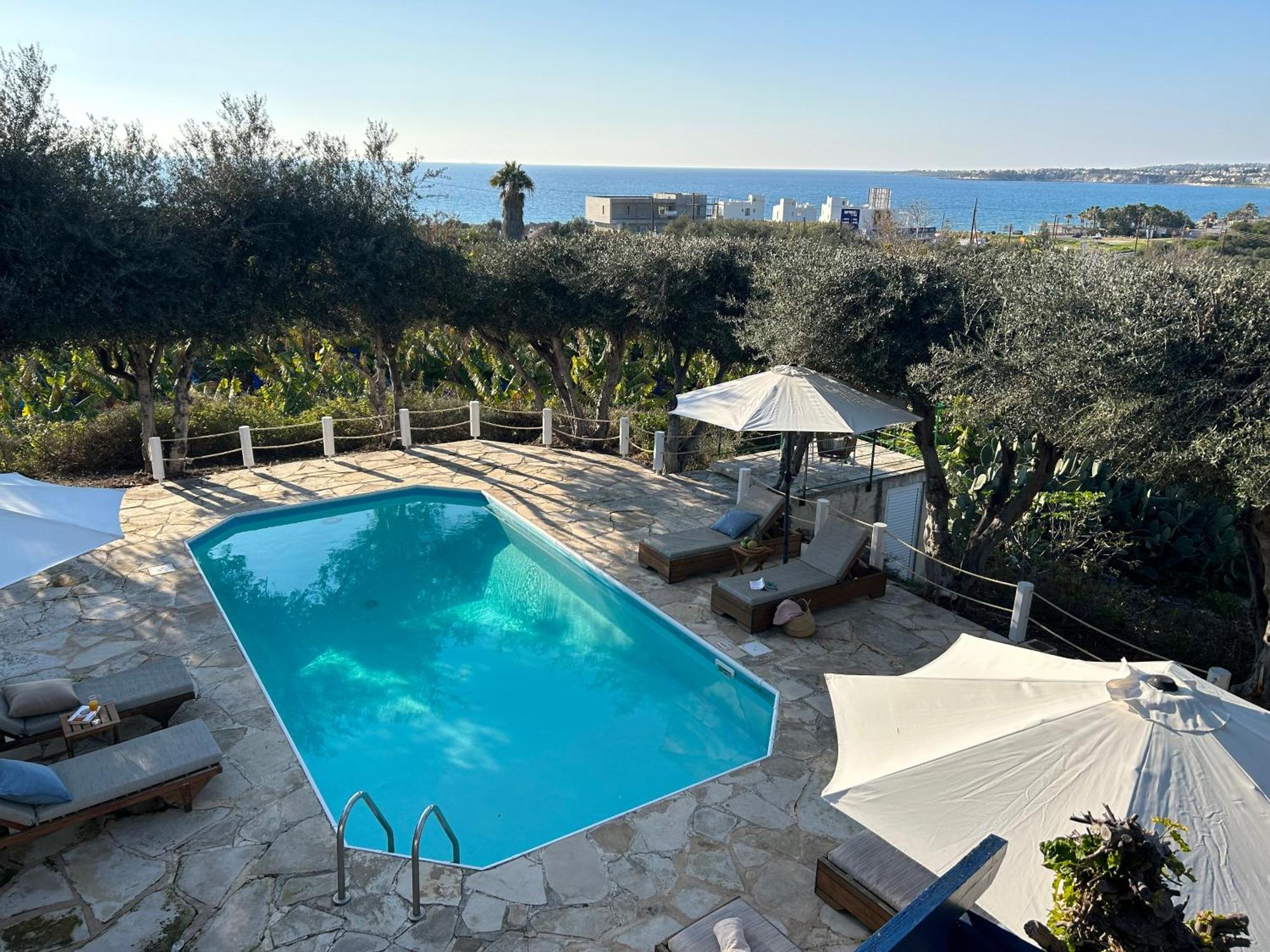 Banana Sunset Villas Paphos Exterior foto